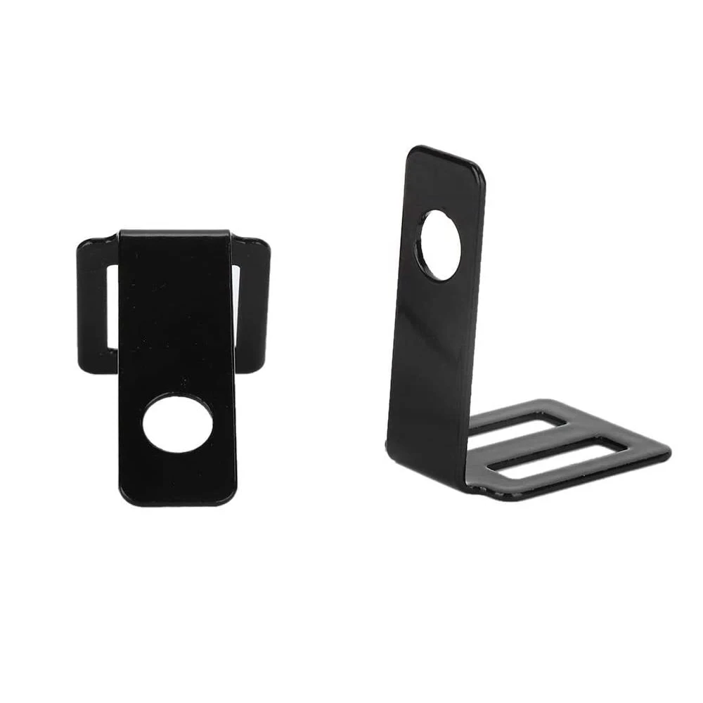 1 пара мотоцикл поворота светильник кронштейн универсальный металлический