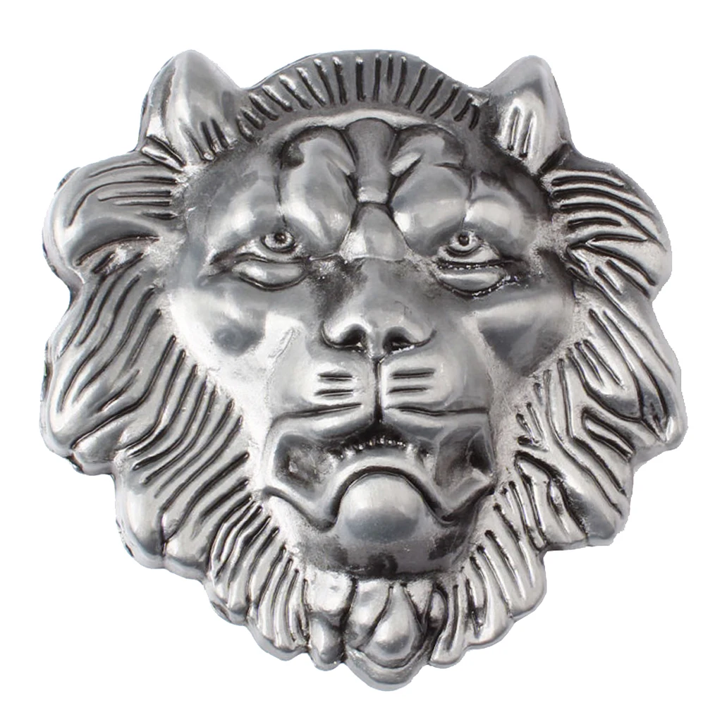 

Vintage Western Cowboy Rodeo Alloy Lion Head Belt Buckle For Men Boys