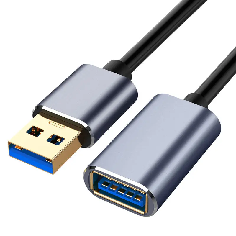 USB 3,0 Удлинительный кабель удлинитель Мужской и Женский Кабель USB 3,0 кабели передачи данных для ПК клавиатура принтер мышь игровой контроллер