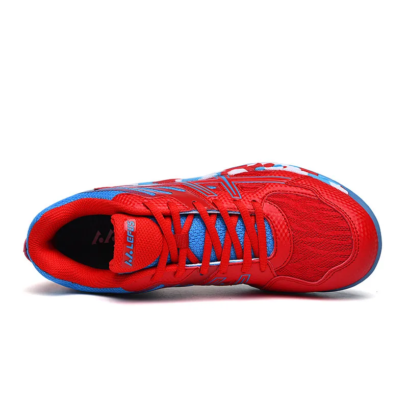 Brand Red Women Badminton Shoes Sneakers Outdoor Anti Slip Men Badminton Trainers Sneakers Professional Sport Volleyball Shoes