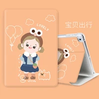 cute cartoon soft tablet stand case for ipad air 1 2 3 4 mini 3 4 5 pro 10 5 pro 11 2017 2018 2020 cover 10 2 10 9 inch case
