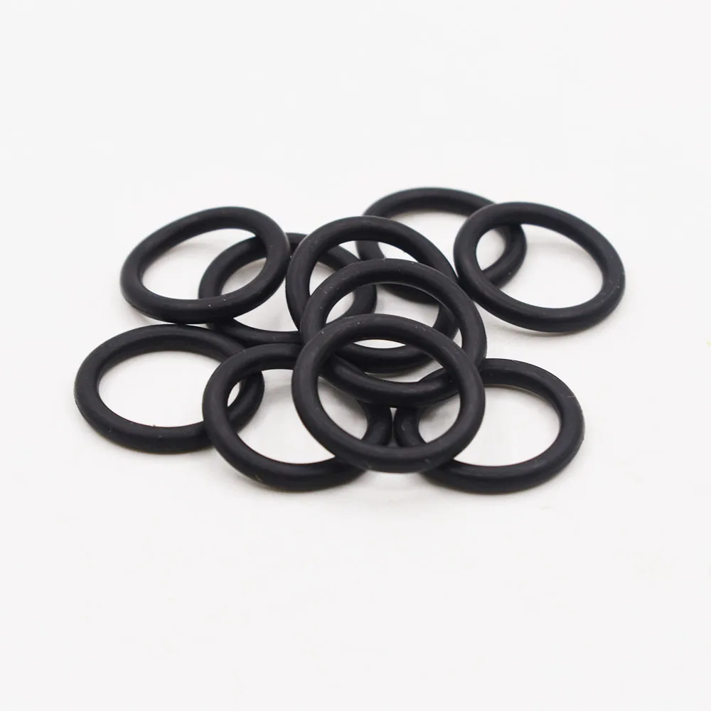 Черный Нитриловый каучук уплотнительные кольца толщиной 2 мм шайба 6-160 внешний