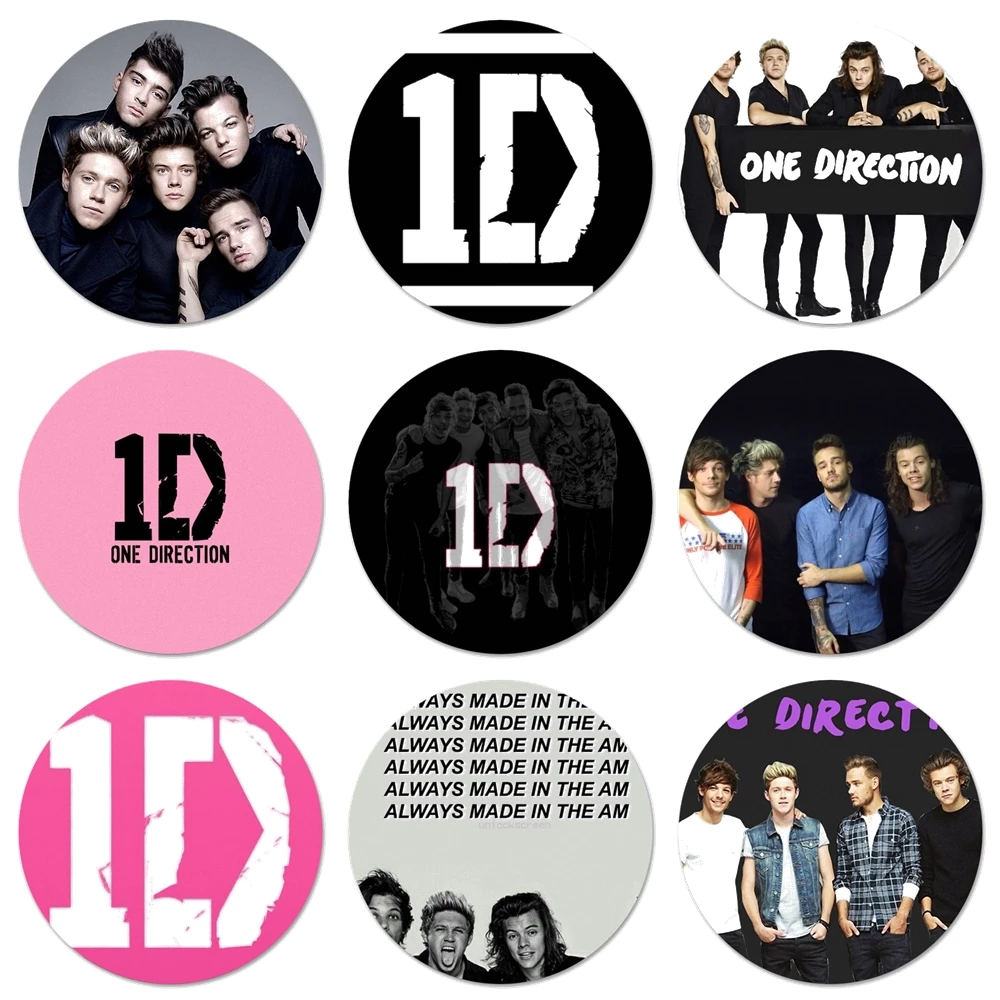 

One Direction High-end значок брошь, заколка, аксессуары для одежды рюкзак украшения подарок 58 мм