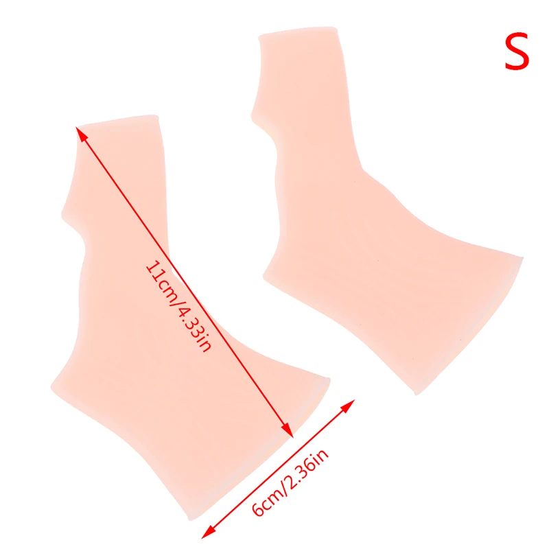 1 пара силиконовые гелевые скобы для поддержки большого пальца