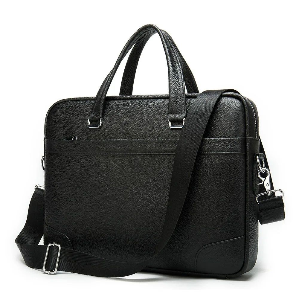 

Мужской портфель, кожаная сумка для ноутбука, мужская, 100% натуральная кожа, Офисная сумка для мужчин, деловая Мужская Сумка для документов