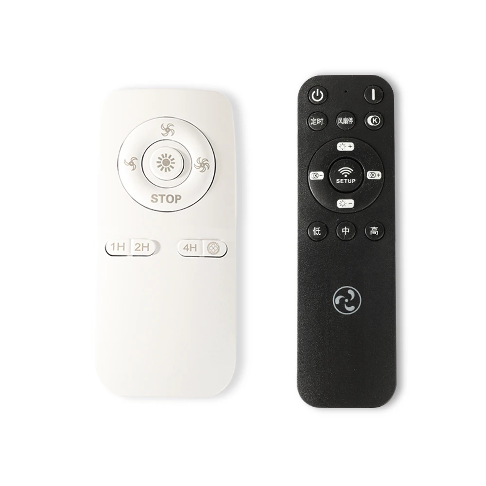 Потолочный вентилятор с подсветкой современный минималистичный для ресторана