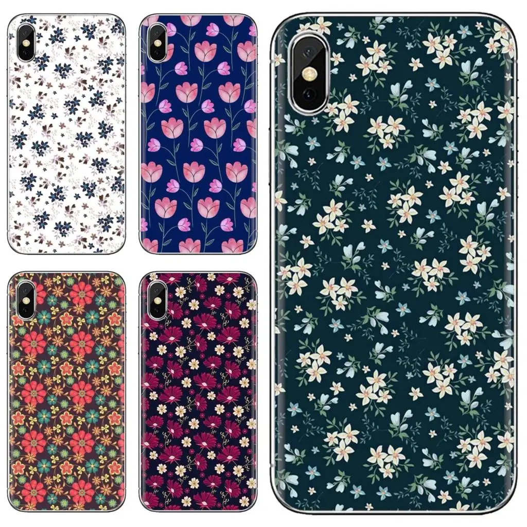 Приятный цветок для iPhone iPod Touch 11 12 Pro 4 4S 5 5S SE 5C 6 6S 7 8 X XR XS Plus Max 2020 мягкий