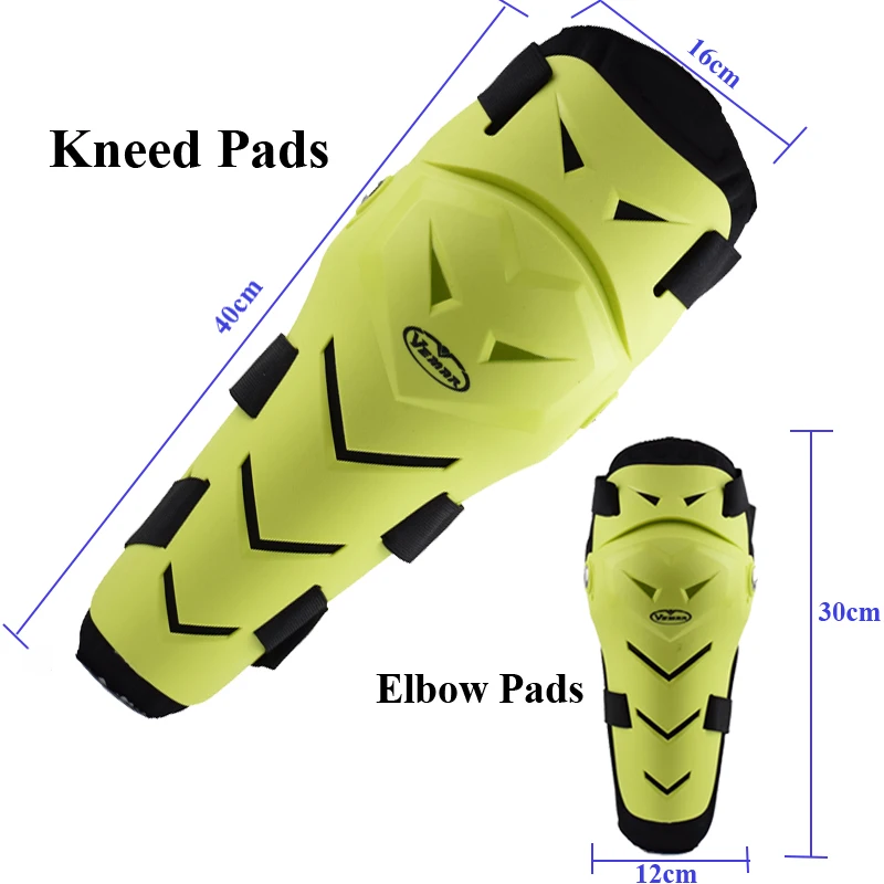 Vemar 4 шт. защитные наколенники для мотокросса катания на коньках верховой