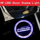2 шт. для логотипа 2005-2022 PRIUS 20 30 40 50 серии HD светодиодный Автомобильный Дверной Светильник проектор Призрак тенсветильник свет подсветка приветственный свет установка