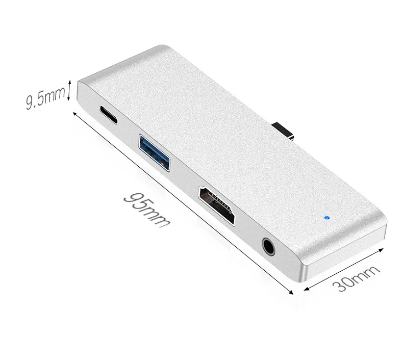 USB хаб FDBRO док станция с пересекающимися краями 4 в 1 тип С Hdmi многофункциональный