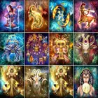 Фигурка GATYZTORY 60x75 см, DIY Набор для рисования по номерам созвездие, ручная работа, уникальный подарок