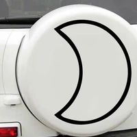 free shipping moon stickers on the car car wrap vinyl film automobiles products car accessories