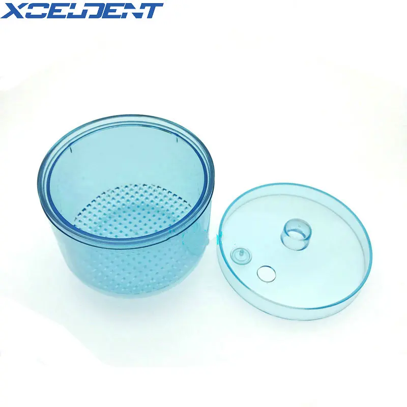 

1pcs Nail Drill Bits Cleaning Disinfection Storage Box Nail Art Manicure Tool Round Clean Dental Sterilizer Plastic Case