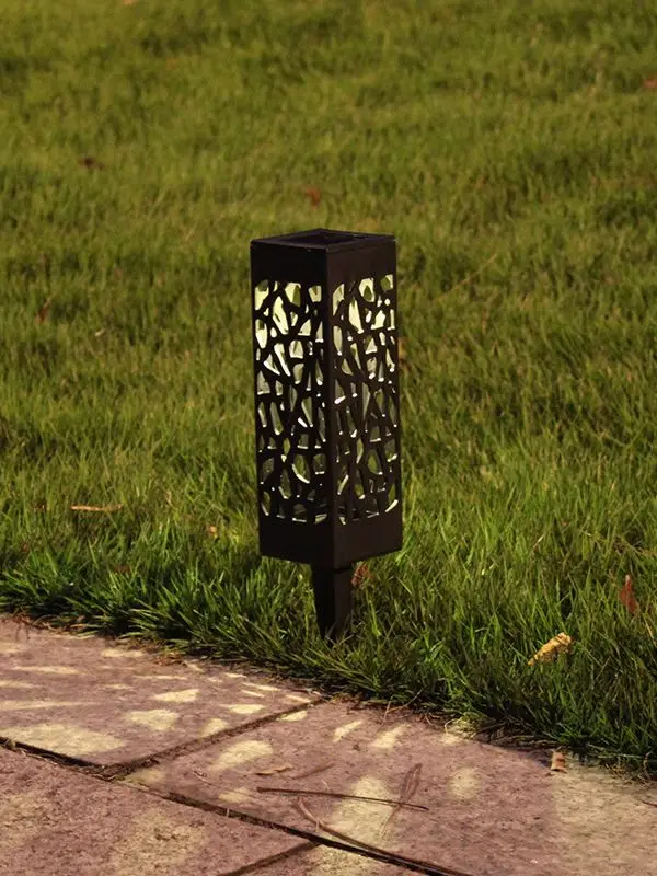 Наружное художественное оформление газонное освещение на солнечной светильник