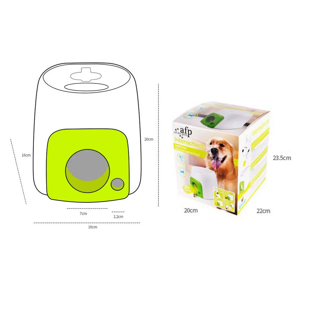 

Pet Dog Tennis Training Machine Pet Ball Launcher Toy IQ Training for Dog Toy 7cm Elastic Tennis Ball for Indoors or Outdoors