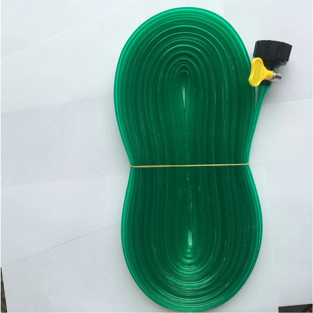 Садовый водяной шланг 12 м микро капельная ирригационная трубка из ПВХ садовый