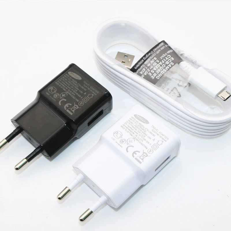 Зарядное устройство SAMSUNG A10 C9 5 В/2 А настенный адаптер Micro USB кабель для передачи