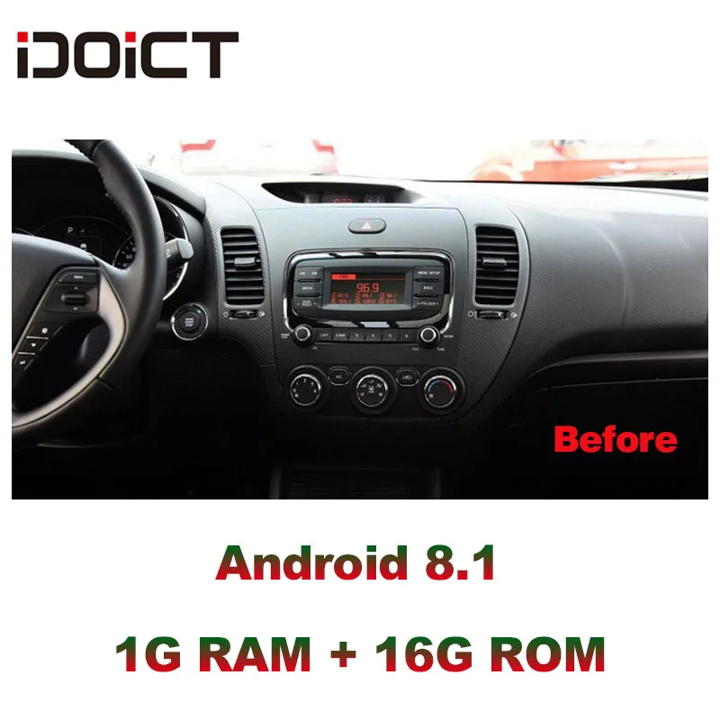 Автомобильный DVD-проигрыватель IDOICT Android 9 1 с GPS-навигацией мультимедийный