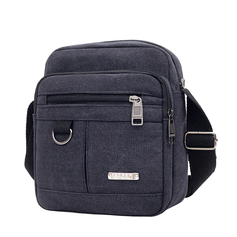 

Fashion Men's Shoulder Bags Canvas Travel Bag Messenger Cross Body Bag for Mens Classic Leisure Multifunctional Bags Male