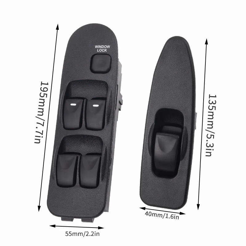 Переключатель управления передним левым и правым стеклом автомобиля NS для Mitsubishi