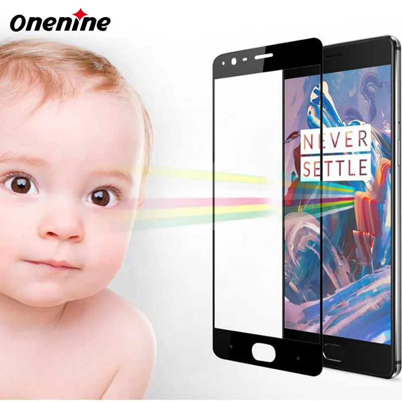 Изогнутое закаленное стекло Onenine 4D Защитная пленка для Oneplus 5 A5000 взрывозащищенное