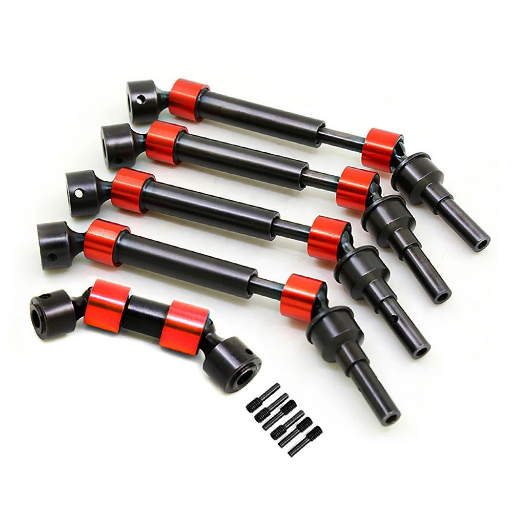 5Pcs Steel CVD Drive Shaft RC Upgrade Parts for Big E Traxxas E-Revo 2.0 VXL 86086-4 RC Car Replace Accessories enlarge