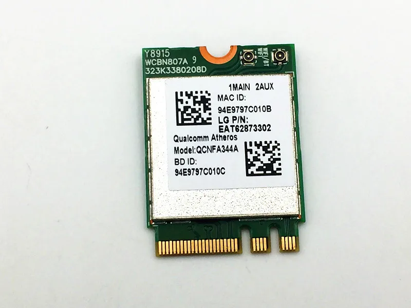 Новые беспроводные карты Wi Fi для Bluetooth 4 1 Qualcomm Atheros QCNFA344A двухдиапазонный 2 4G/5GHz