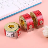 1 5m double sided colorful body measuring ruler sewing tailor tape mini soft flat ruler centimeter meter sewing measuring tape