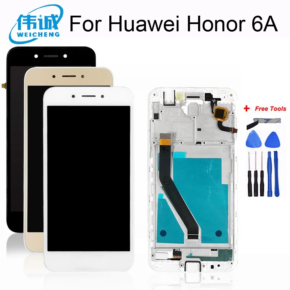 ЖК дисплей для Huawei Honor 6A экран с дигитайзером в сборе huawei honor 6a датчик