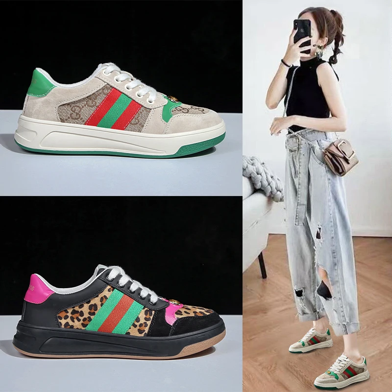 Женская спортивная обувь на плоской подошве повседневная легкая для студентов