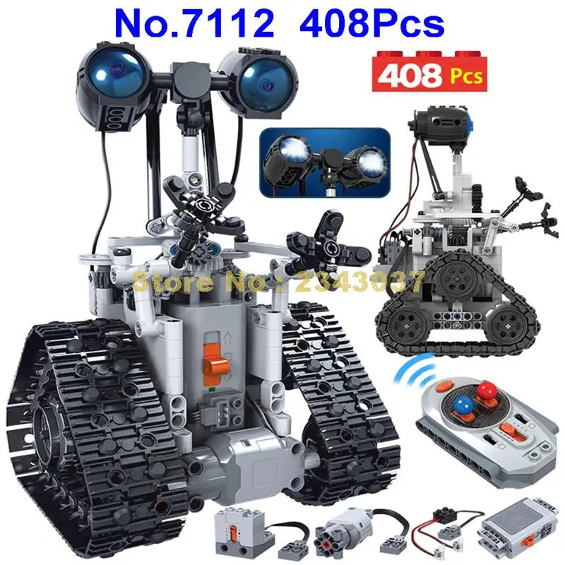 Winner 7112 408 шт. креативный дистанционный пульт дистанционного управления Rc робот