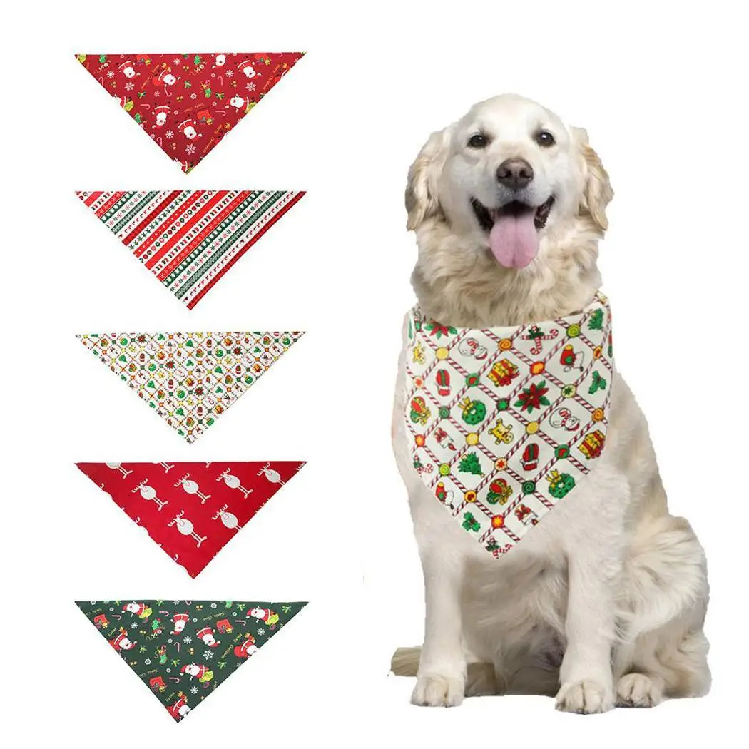 Собака Санта Клаус животные дышащие собаки рождественские нагрудники узор лося