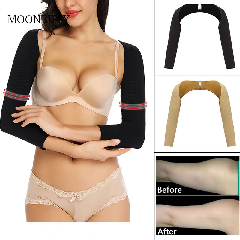 

Arm-Shaper Shapewear-Sleeves Posture-Corrector Back-Support Shoulder Slimmer Compression