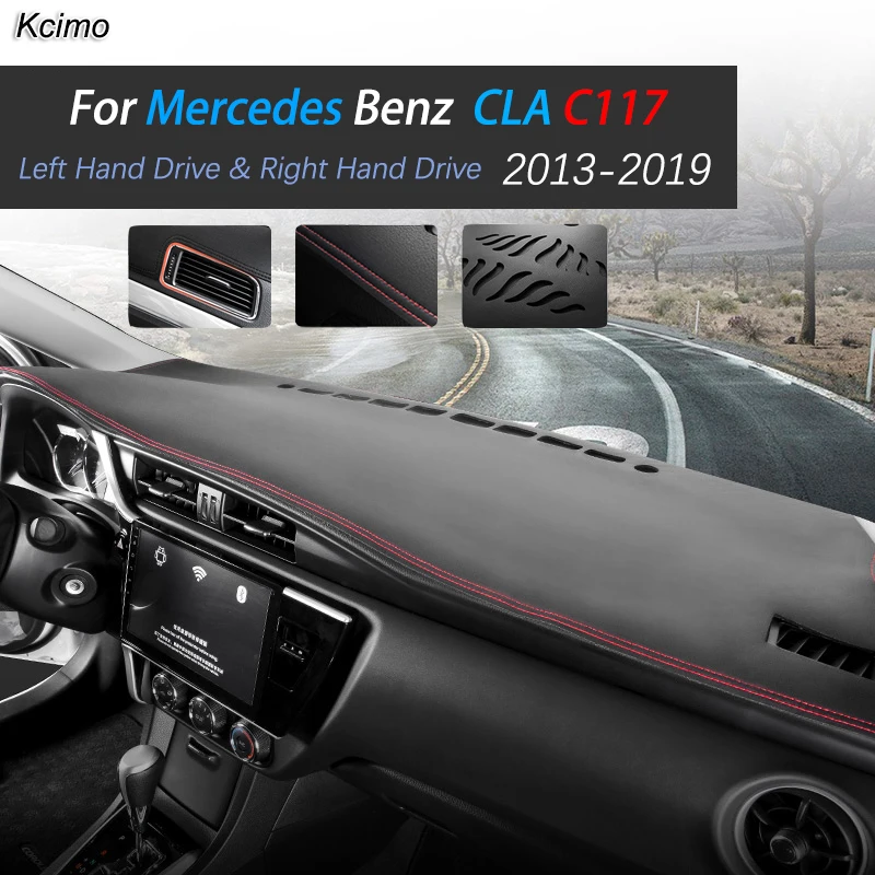 Противоскользящий коврик для Mercedes Benz CLA C117 2013 ~ 2019 накладка на приборную панель