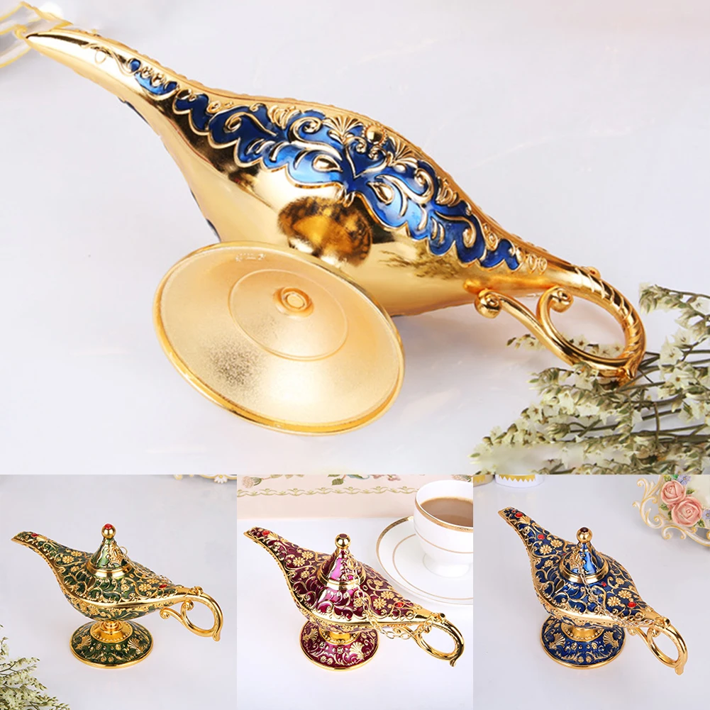 

Gift Wishing Aladdin Lamp Wishing lamp European Style Exquisite Crafts