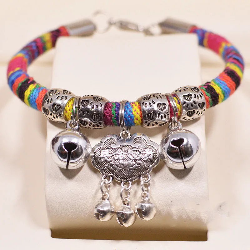 

Pet Longevity Lock necklace cat collar. Puppy collar bell ornament