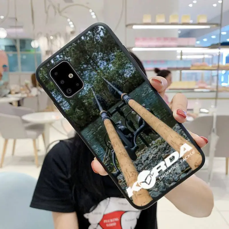 

Korda Fishing Tackle Phone Case For Samsung S9 10 20Plus Note 7 8 9 10 10plus Pro J8 M30 31 A30s A71