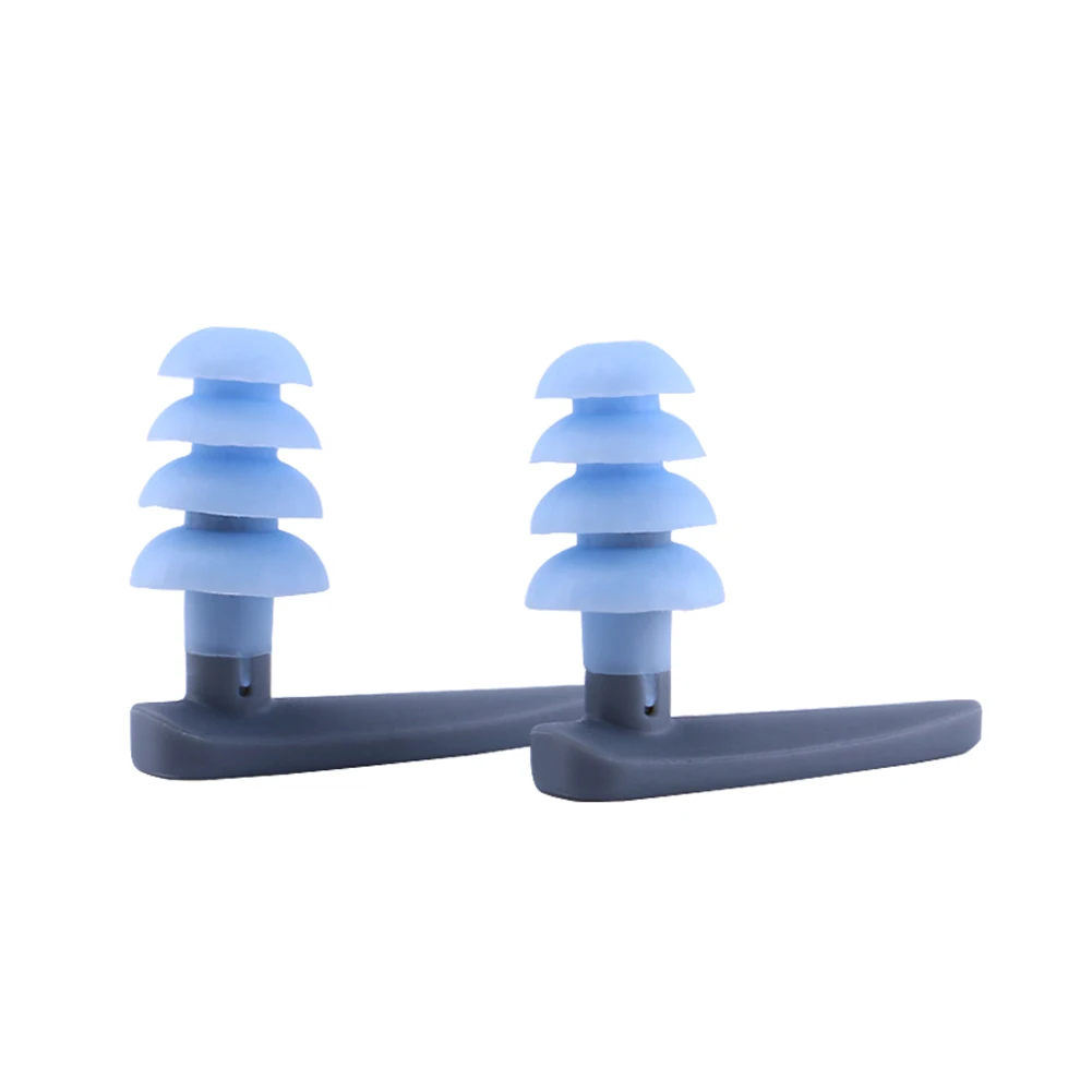 

Anti-fall Soft Silicone Pool Swimming Aquatic Waterproof Small Ergonomic Women Men Ear Plug Summer Adult Kids Reusable Portable