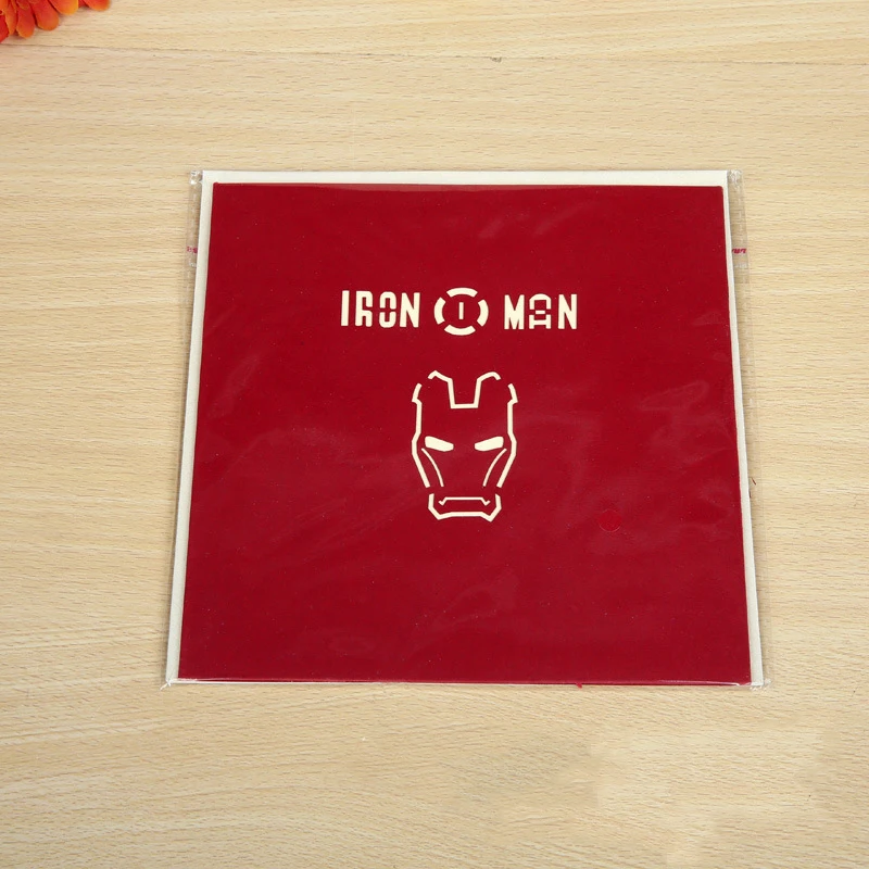 Мстители Супергерои Марвел Железный человек фото украшение 3D выдвижные