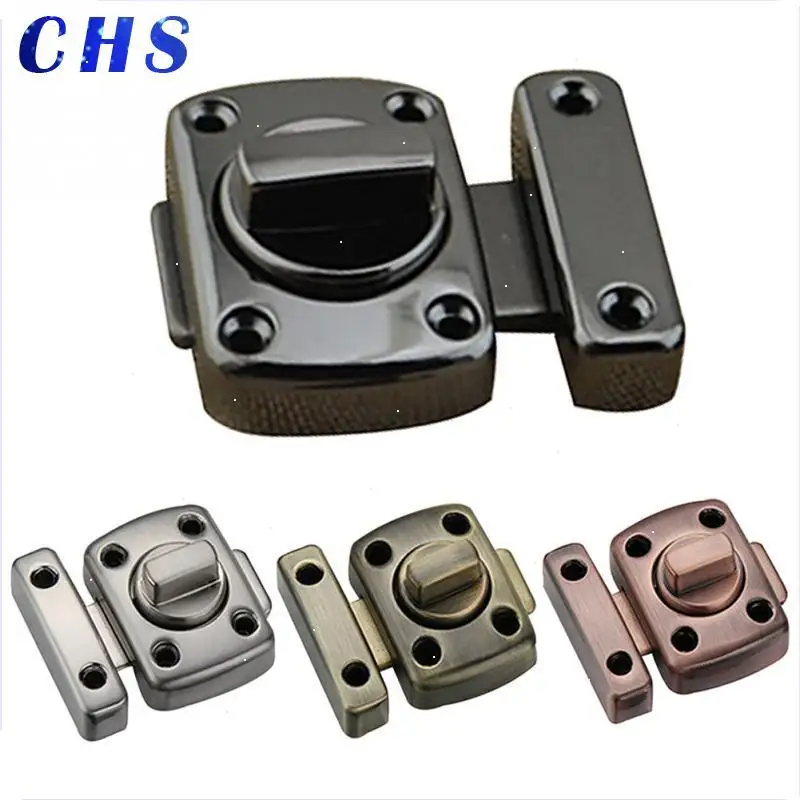 

Universal Door Latch Gate Latch Security Sliding Door Lock Door Bolt Zinc Alloy With Screws Latch