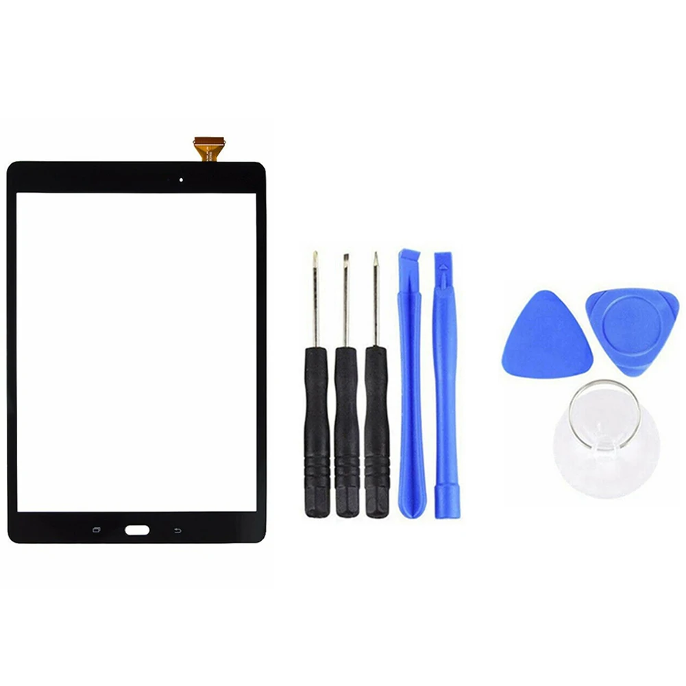 Замена переднего сенсорного экрана дигитайзер для Samsung Galaxy Tab A 9 7 SM T550|ЖК-экраны и