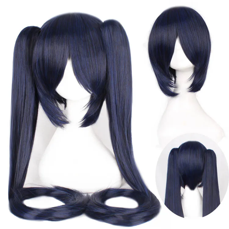 Cosplay&ware 28 Colors Vocaloid Miku Cosplay Wig Long Heat Resistant Synthetic Hair Clip Ponytails Wigs & Cap -Zentai shop online H2f08e6cb085d465bb7db6faa79f80eabd.jpg