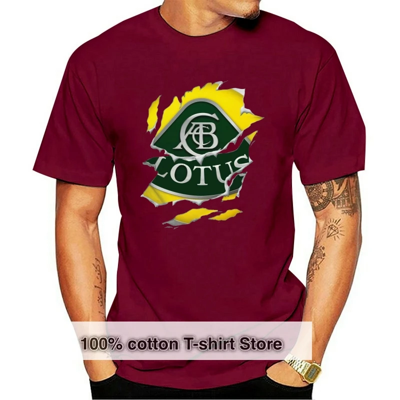 

Fashion Man T Shirt Lotus Car S-3XL Printed Tee