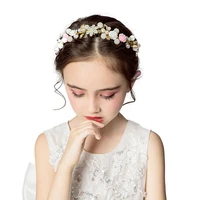 girls crystal tiara hairband kids bridal princess prom crown party accessiories lovely princess crown headband