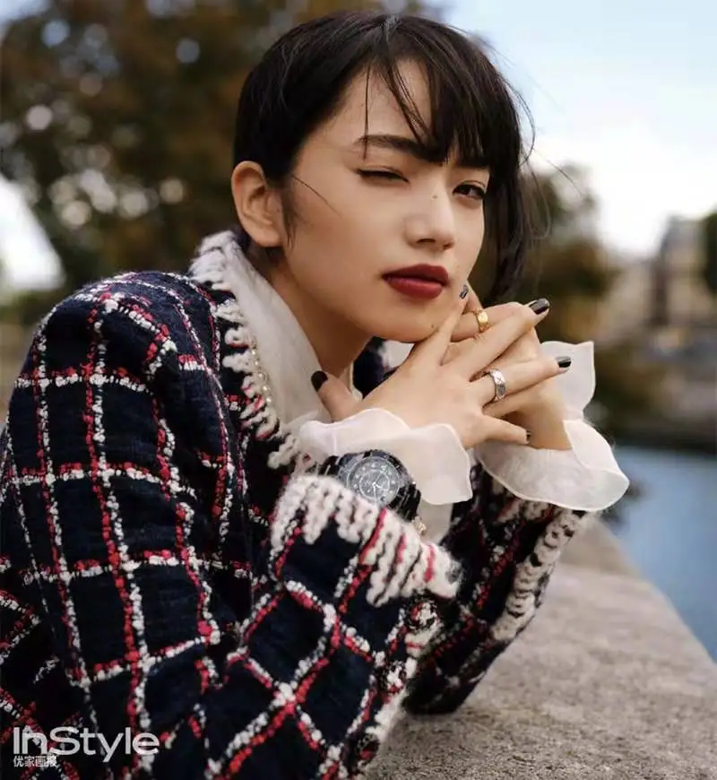 

Plaid Suit Coat Women's Clothing 2021 Long Sleeve Jacket Double Breasted Trim Slim Tweed Jacket Autumn Clothes Women Coat