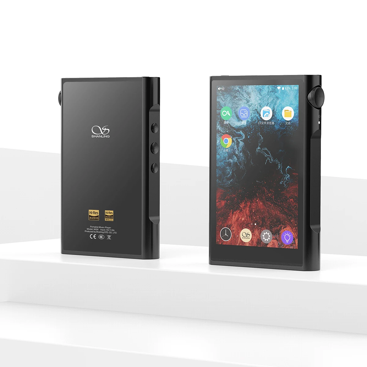 SHANLING M3X MQA плеер Bluetooth Dual ES9219C DAC/AMP DSD256 32 бит/384 кГц портативный музыкальный высокого