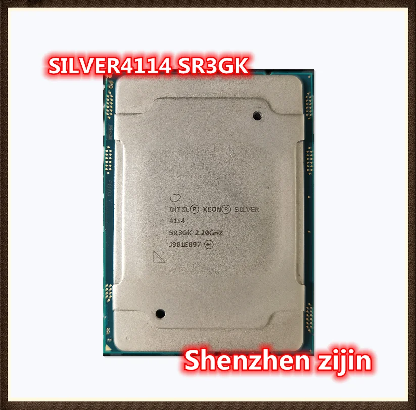 

Xeon Silver 4114 SR3GK Silver4114 Processor 13.75M Cache 2.20GHz 10-cores 85W LGA3647 Scalable CPU