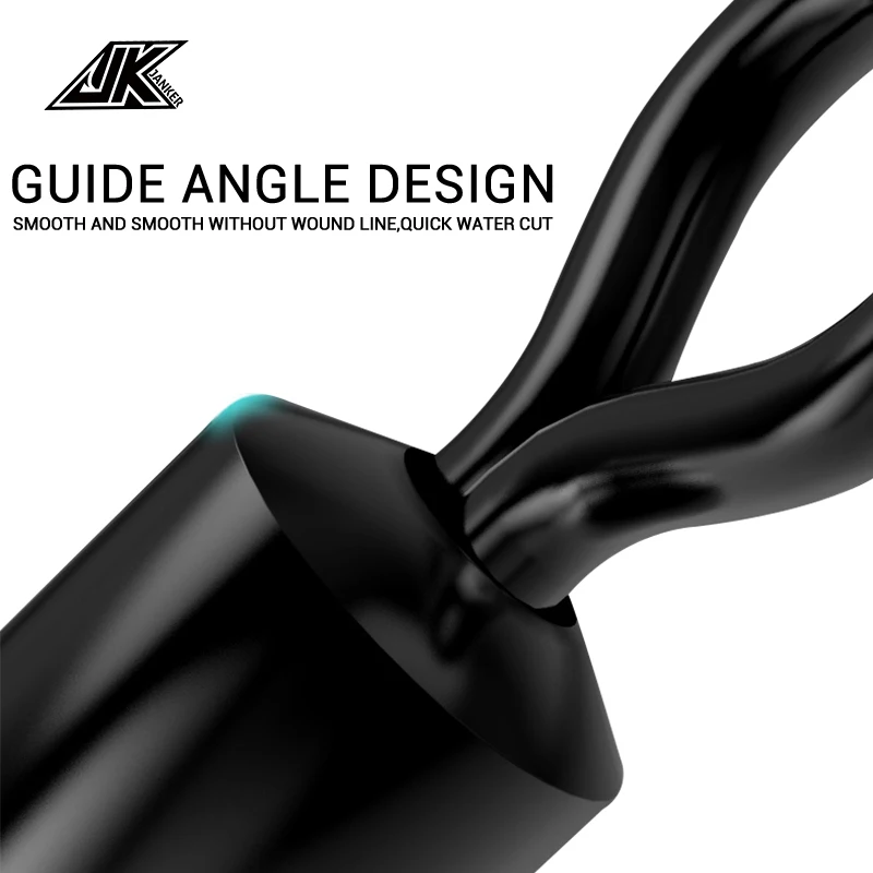 JK 79-260LB Crane Barrel Bearing Rolling Swivel Solid Ring Fishing Swivels Hook Connector Ocean Boat Rig Sea Carp Fishing Tackle
