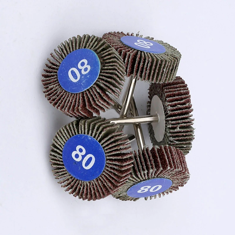 10 шт. 80 # зернистость шлифовальный круг для мощности роторный инструмент