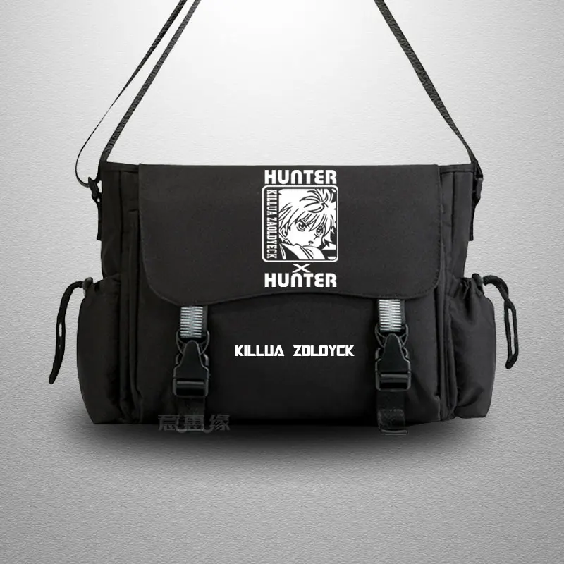 

HUNTERHUNTER GON FREECSS messenger bag Casual Anime Killua Zoldyck cosplay teenagers student shoulder bag men